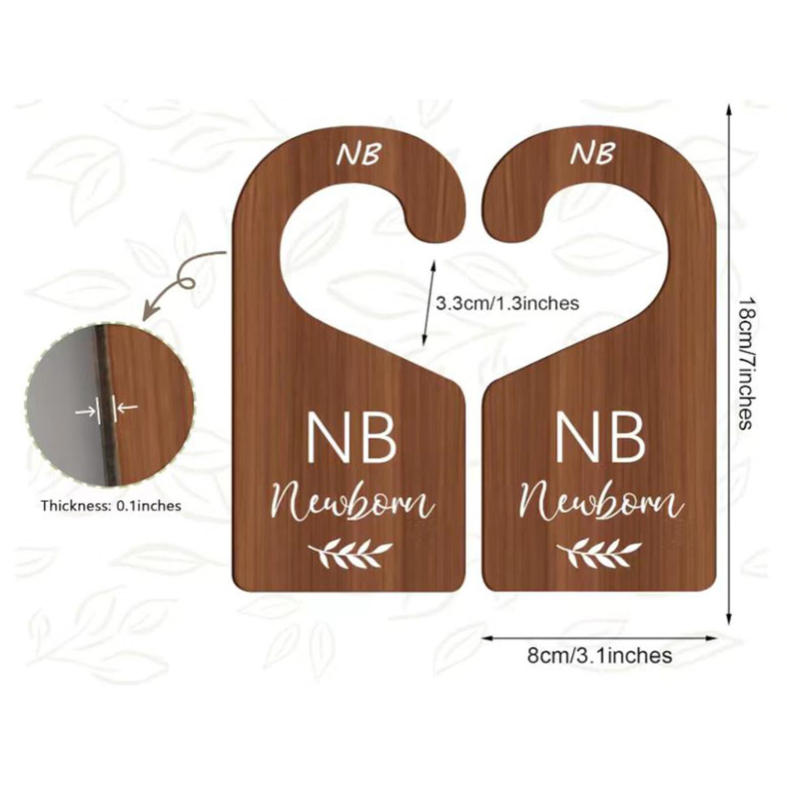 Closet Organizer Baby - 8 Pieces Baby Closet Size Divider