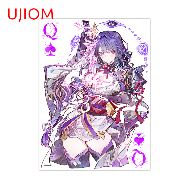 Baby Nursery Items - UJIOM Genshin Impact Graffiti Poker Style
