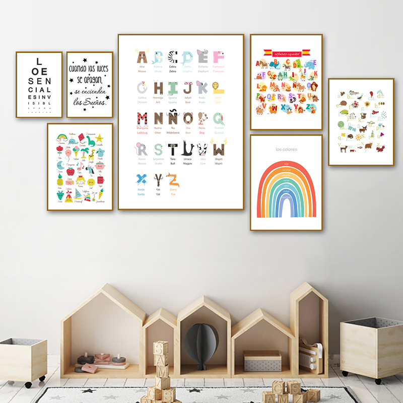 Baby Nursery Quotes Wall Art - Tây Ban Nha Ngủ Trẻ Em