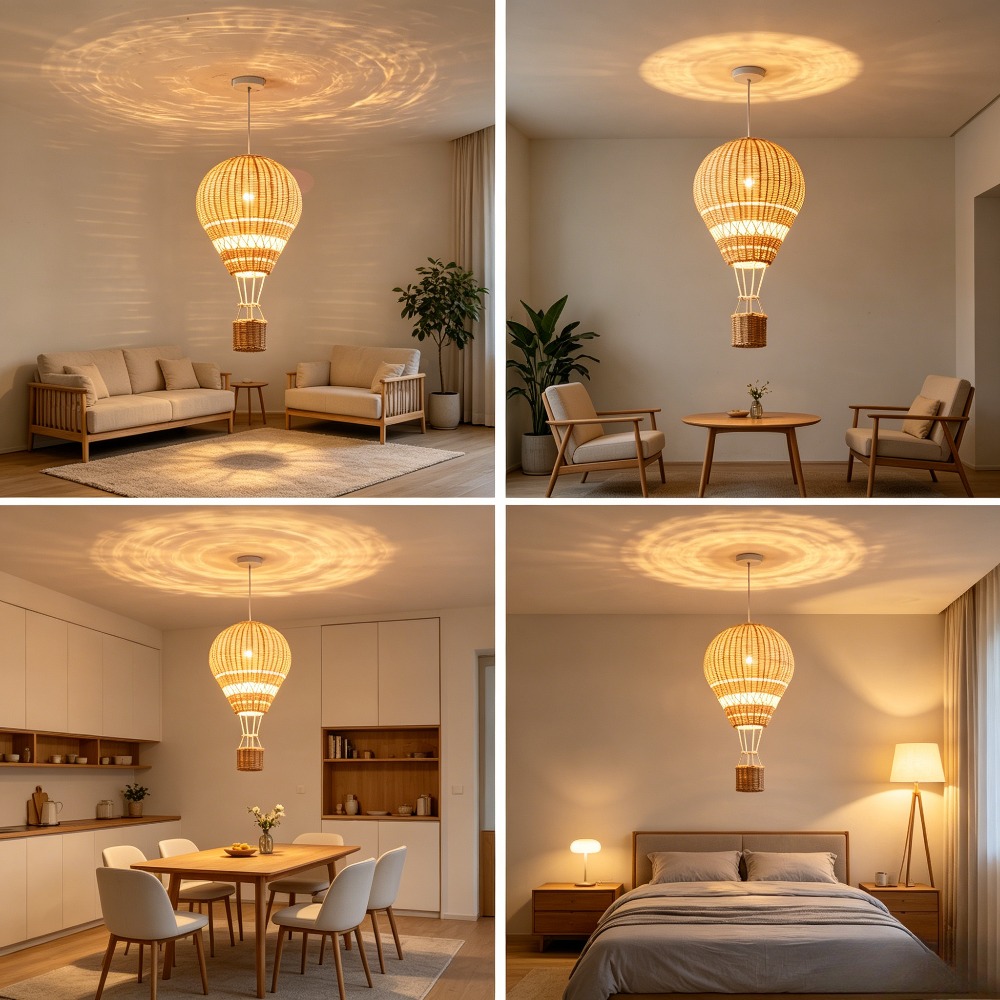 Baby Nursery Hot Air Balloon - Hot Air Balloon Chandeliers LED Children's