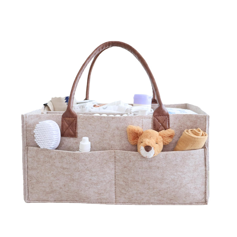 Baby Nursery Package - Baby Felt Storage Nursery Organizer Basket