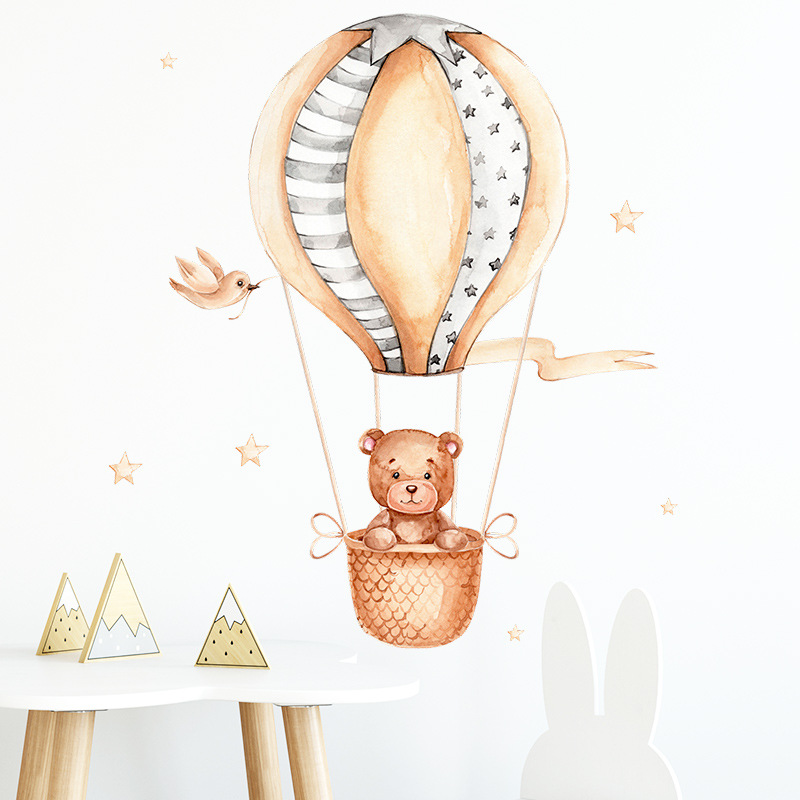 Baby Nursery Hot Air Balloon - Balo Gấu Khí Cầu Khí Nóng