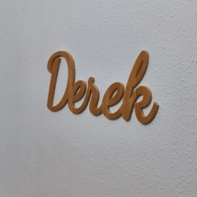 Baby Nursery Name Letters - Custom Wood Name Sign nursery baby