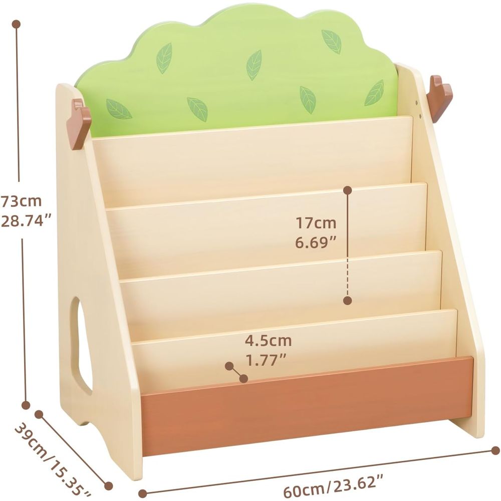 OOOK Montori Bookshel or Kids, - đánh giá và giá Baby Nursery Bookcase