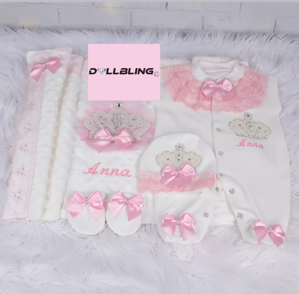 Dollbling Newborn Baby 4pcs+Sw - đánh giá và giá Baby Nursery Bedding Sets