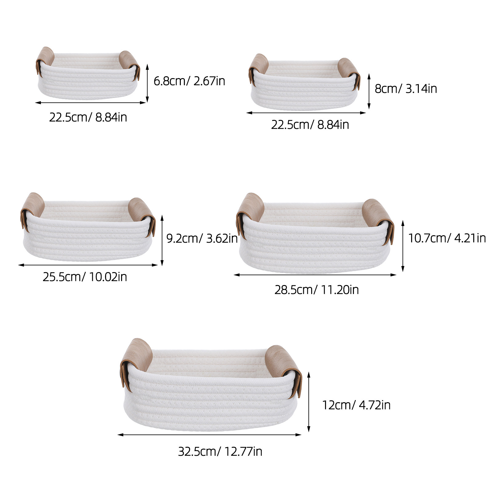 5Pcs Nursery Storage Basket Se - đánh giá và giá Baby Nursery Handles
