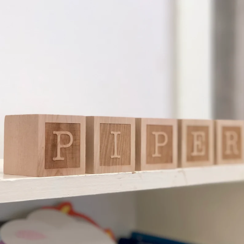1pc A-Z Personalized Wood Name - đánh giá và giá Baby Nursery Name Letters