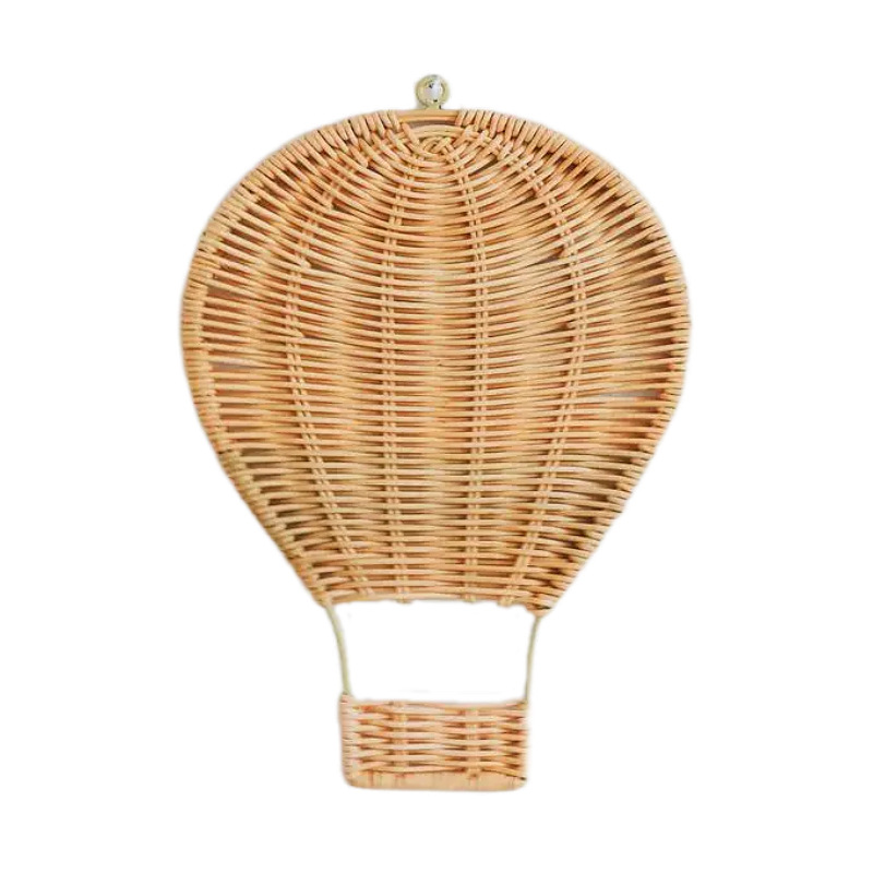 Handmade Rattan Woven Hot Air  - đánh giá và giá Baby Nursery Hot Air Balloon