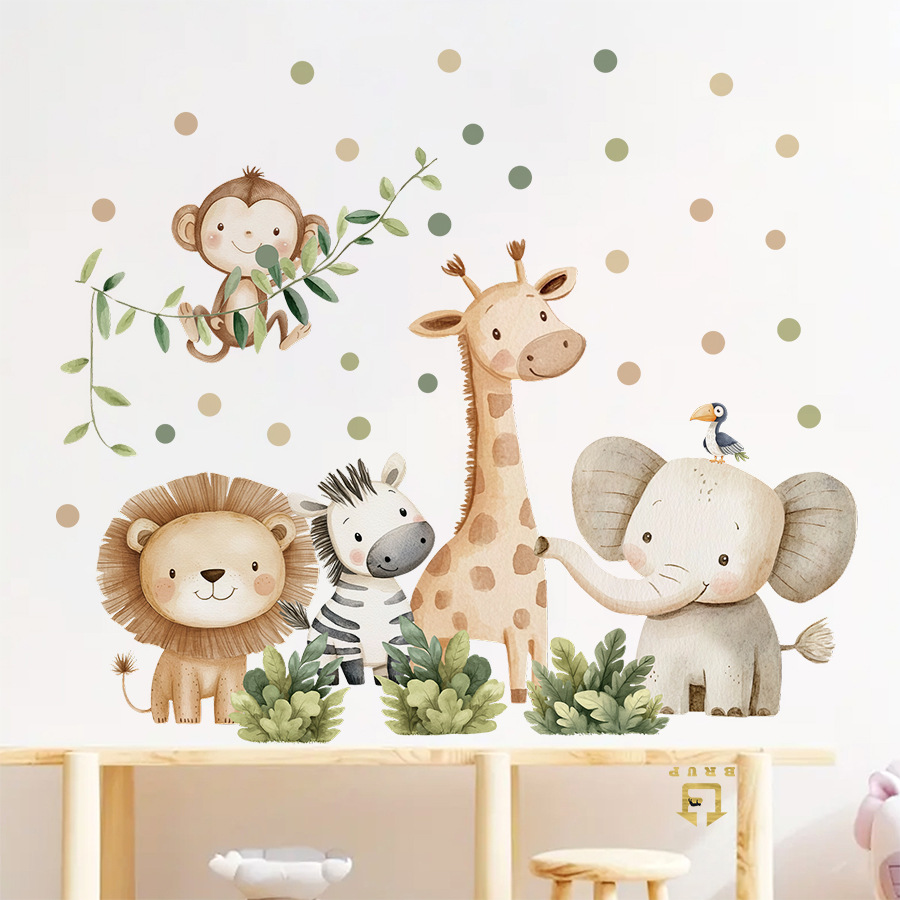 Boho Forest Animals Wall Stick - đánh giá và giá Baby Nursery Furniture