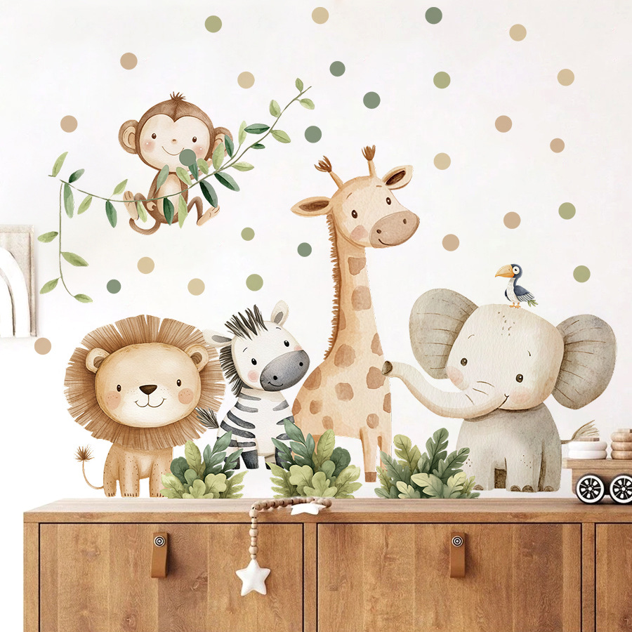 Boho Forest Animals Wall Stick - đánh giá và giá Baby Nursery Furniture