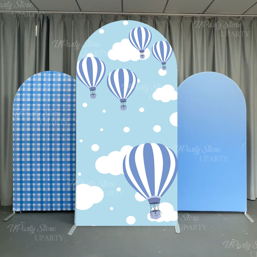 Hot Air Balloon Backdrop Arch  - đánh giá và giá Baby Nursery Hot Air Balloon