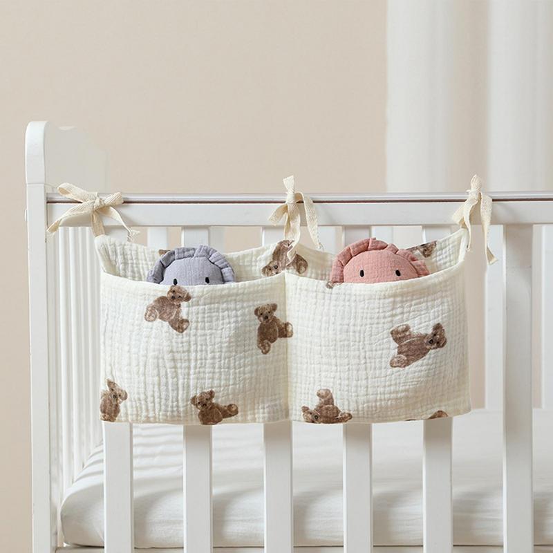 Baby Crib Organizer Cot Caddy  - đánh giá và giá Baby Nursery Animal Prints
