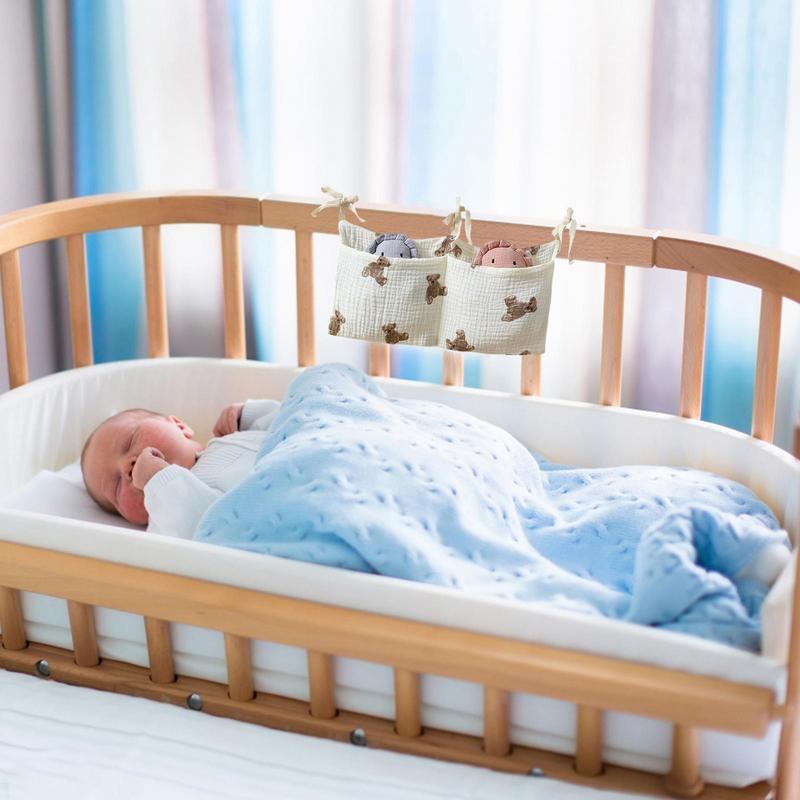 Baby Crib Organizer Cot Caddy  - đánh giá và giá Baby Nursery Animal Prints