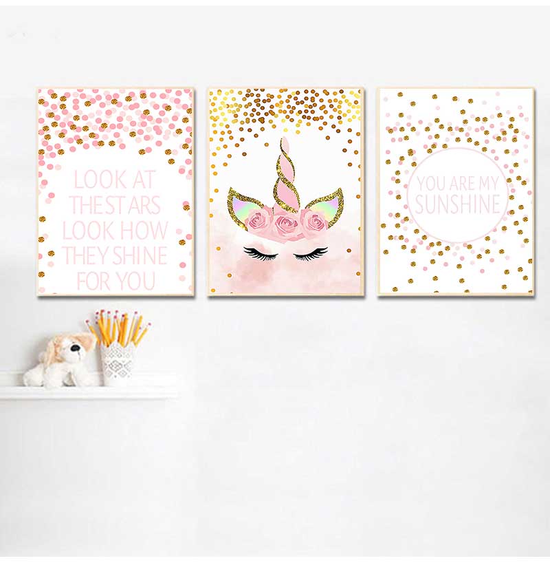 Decorative Picture Baby Girl B - đánh giá và giá Baby Nursery Quotes Wall Art