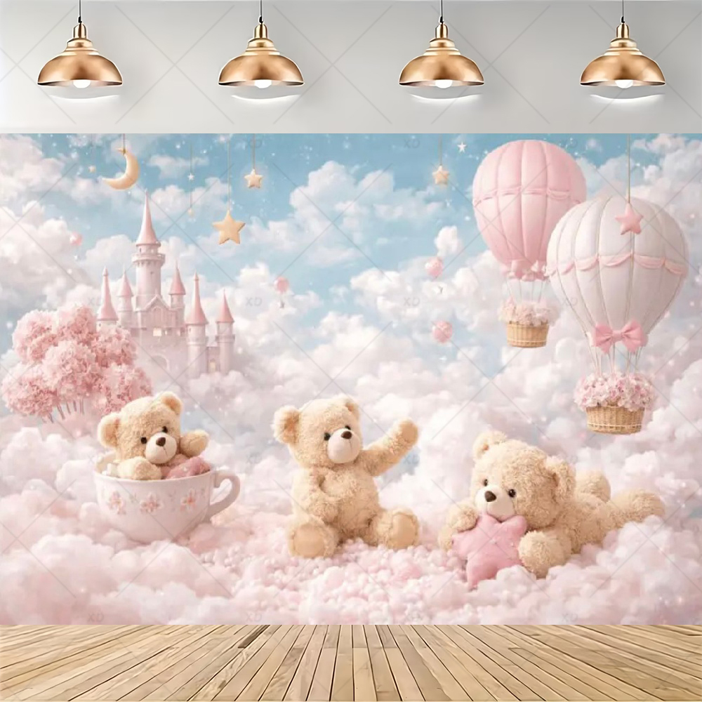 Teddy Bear Hot Air Balloon Bac - đánh giá và giá Baby Nursery Hot Air Balloon