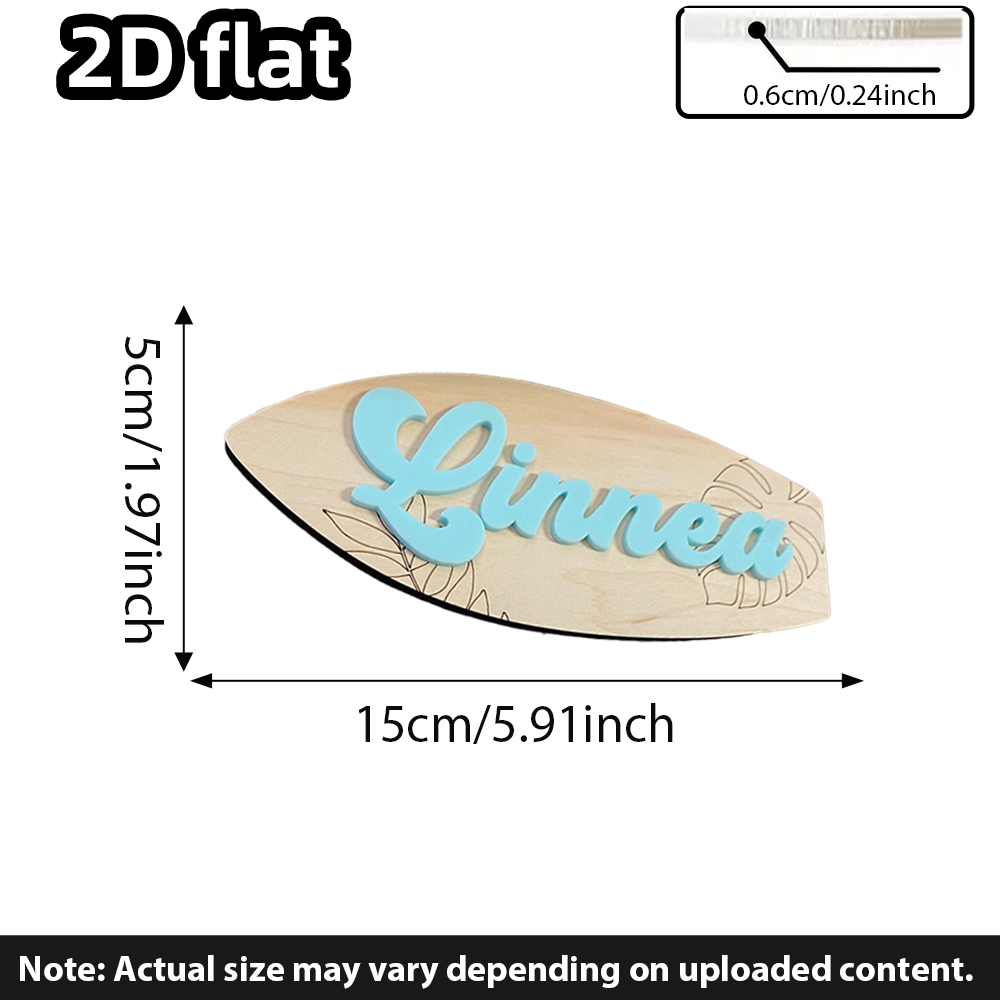 Surfboard Baby Name Signboard  - đánh giá và giá Baby Nursery Room