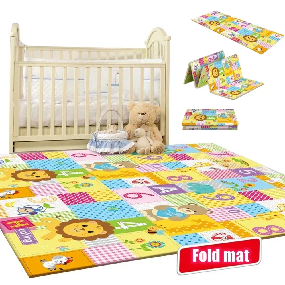 Educational Foldable Baby Play - đánh giá và giá Baby Nursery Rug