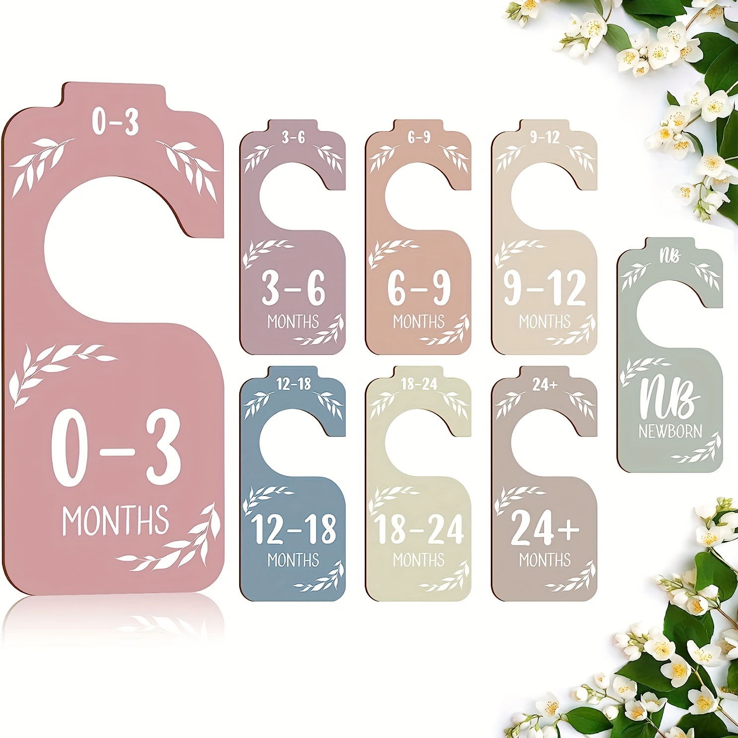 8pcs Wooden Baby Closet Divide - đánh giá và giá Closet Organizer Baby