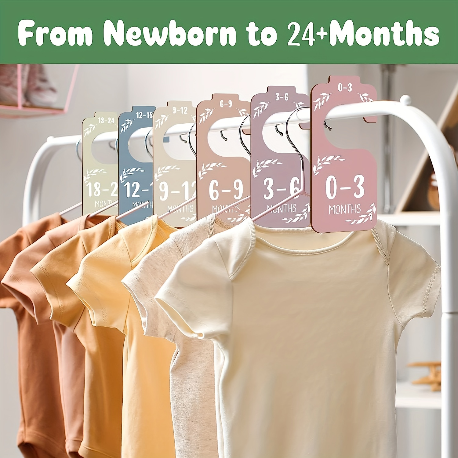8pcs Wooden Baby Closet Divide - đánh giá và giá Closet Organizer Baby