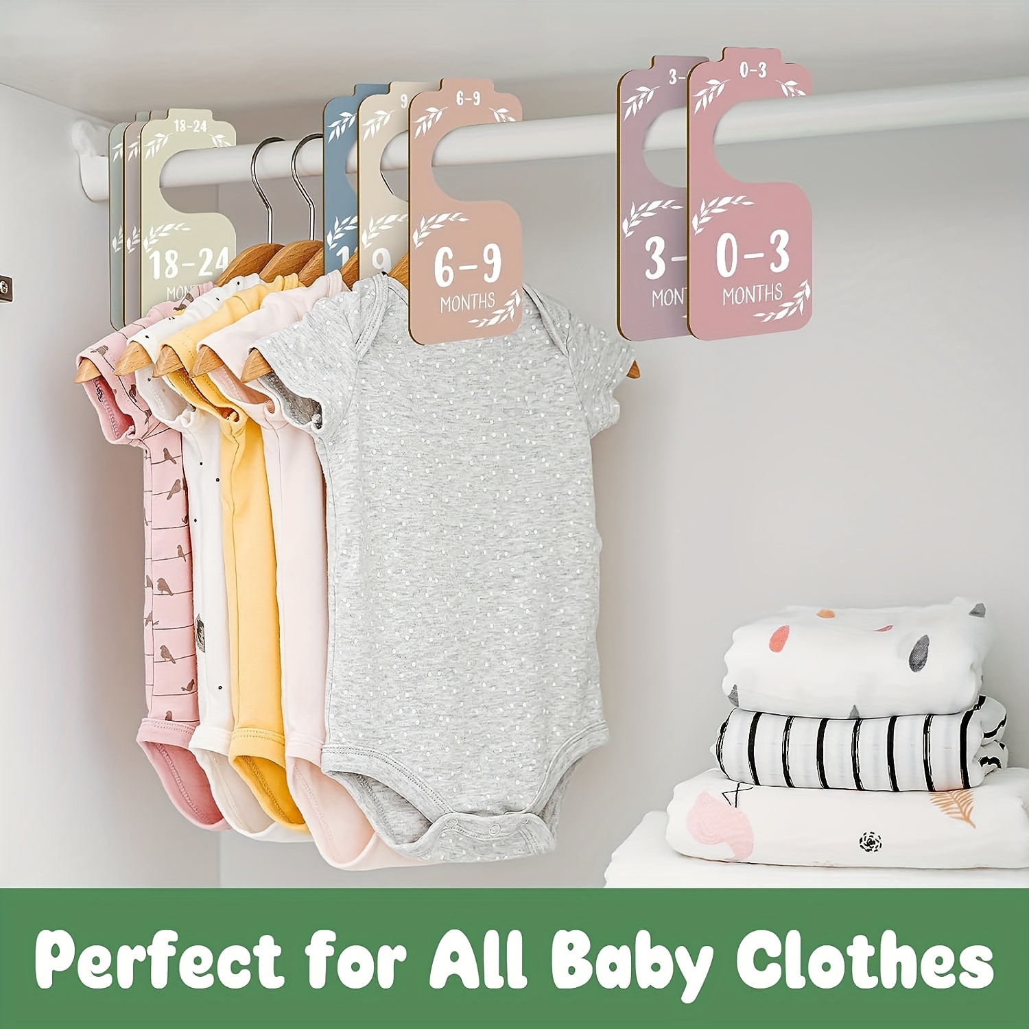 8pcs Wooden Baby Closet Divide - đánh giá và giá Closet Organizer Baby