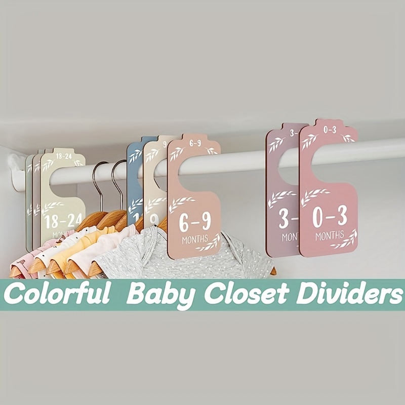 8pcs Wooden Baby Closet Divide - đánh giá và giá Closet Organizer Baby