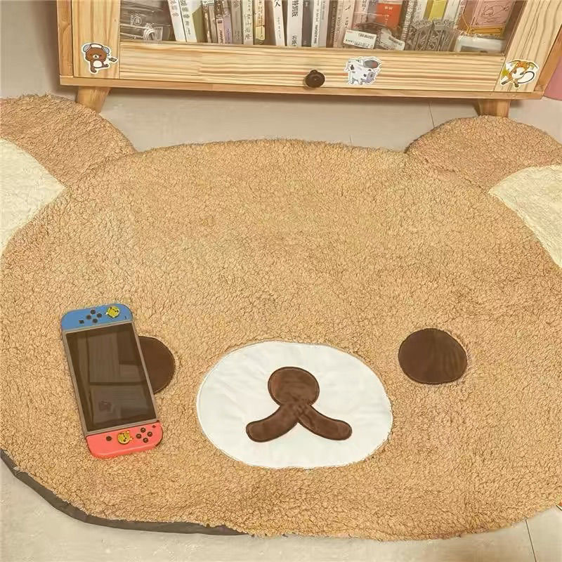 Cartoon Rilakkumas Plush Rug K - đánh giá và giá Baby Nursery Rug