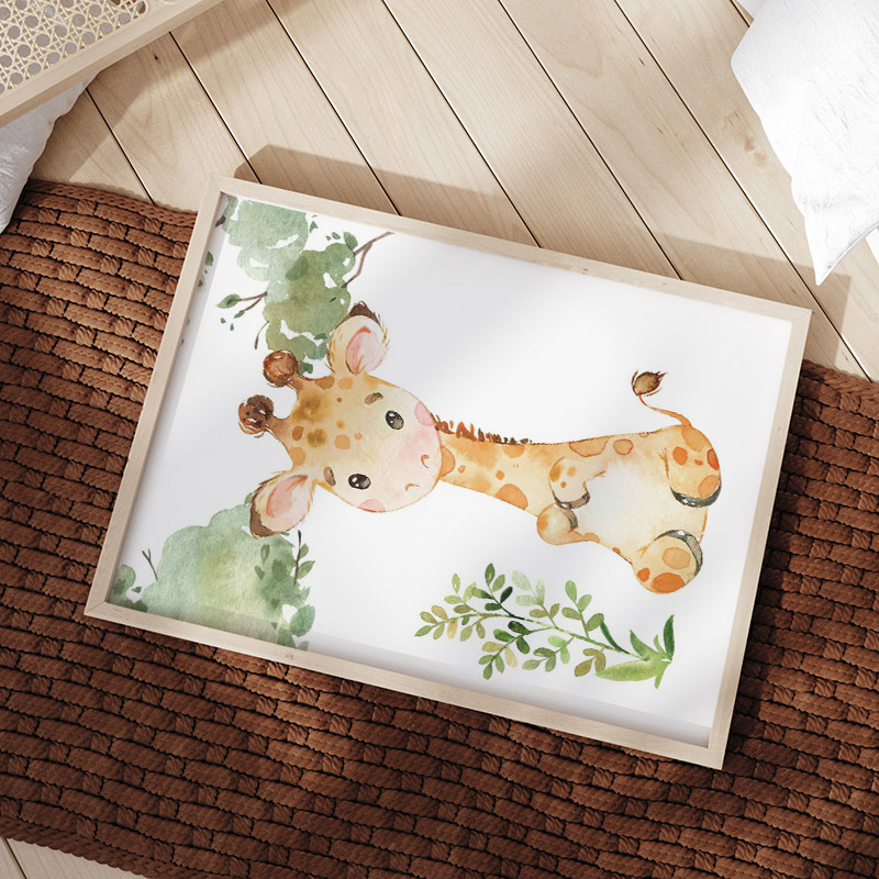 Lion Elephant Giraffe Monkey Z - đánh giá và giá Baby Nursery Jungle Animals