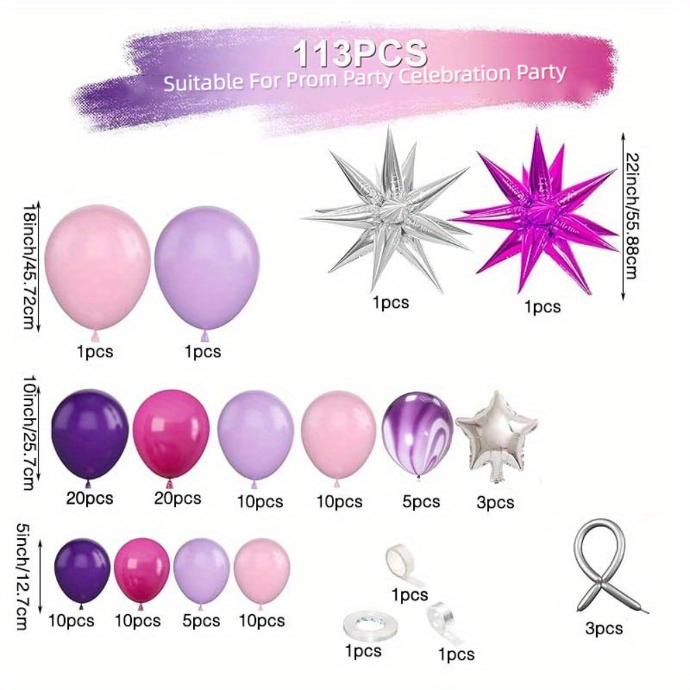 113PCS Balloon Garland Arch Se - đánh giá và giá Baby Nursery Hot Air Balloon