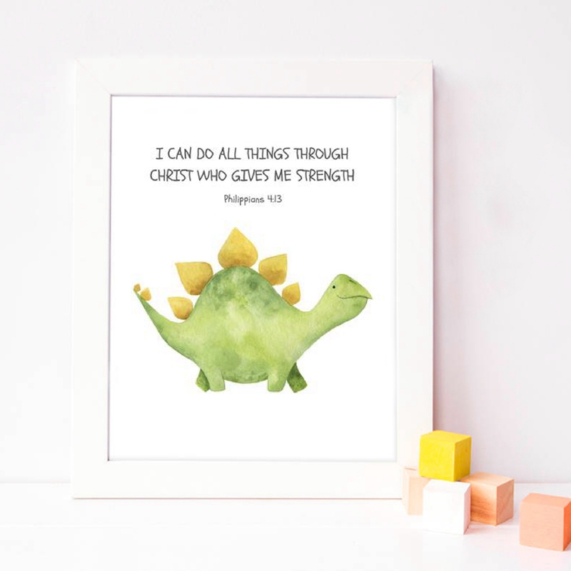 Trẻ Em Câu Kinh Thánh Trích Dẫ - đánh giá và giá Baby Nursery Quotes Wall Art