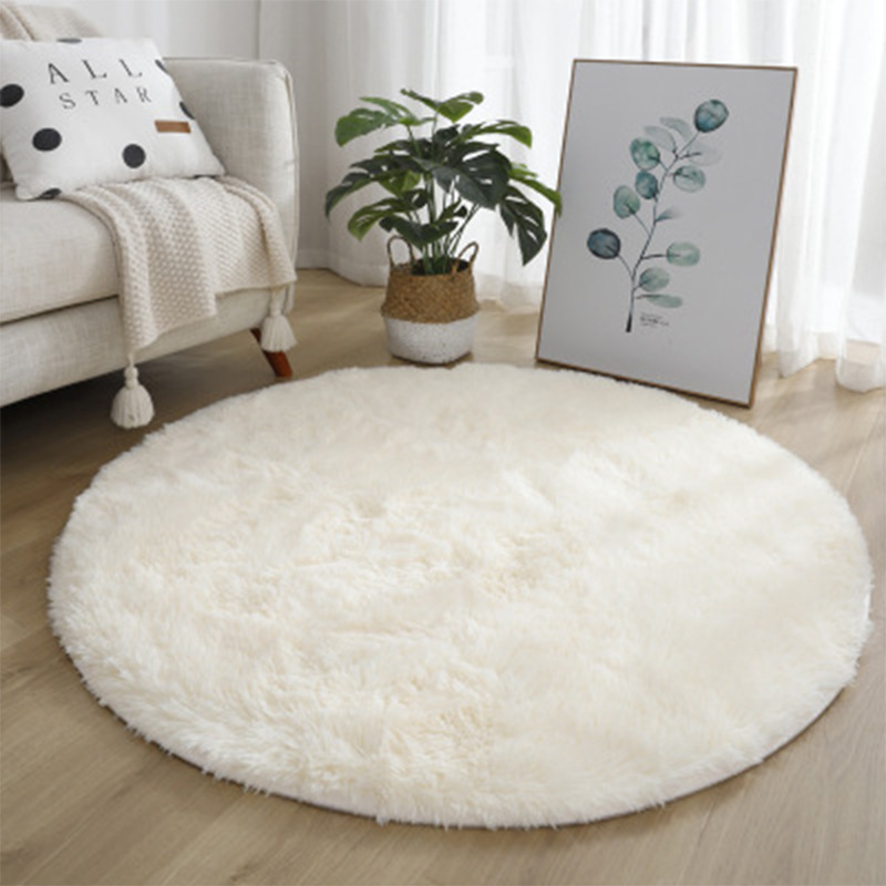 Super Soft Fluffy Round Rug Pl - đánh giá và giá Baby Nursery Rug