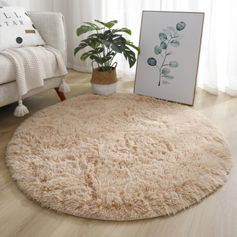 Super Soft Fluffy Round Rug Pl - đánh giá và giá Baby Nursery Rug