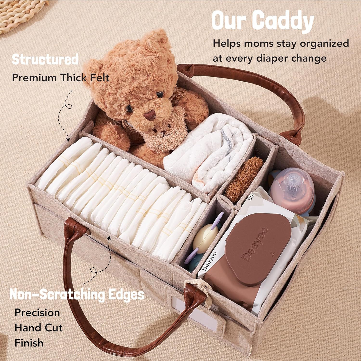 Baby Felt Storage Nursery Orga - đánh giá và giá Baby Nursery Handles