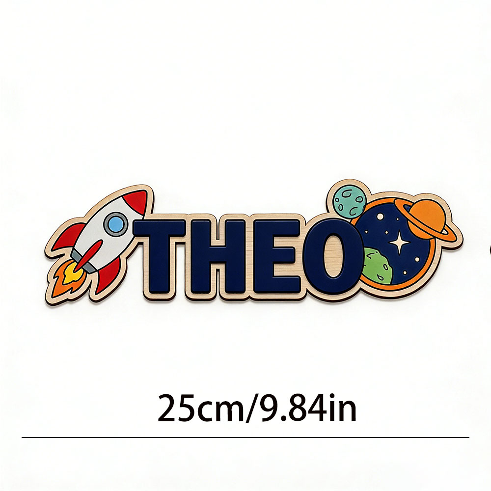 Personalized Space Rocket Name - đánh giá và giá Baby Nursery Room