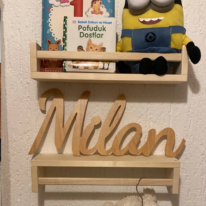 Custom Wood Name Sign nursery  - đánh giá và giá Baby Nursery Name Letters