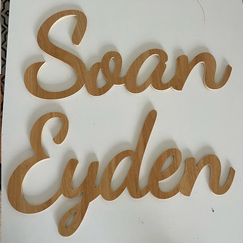 Custom Wood Name Sign nursery  - đánh giá và giá Baby Nursery Name Letters