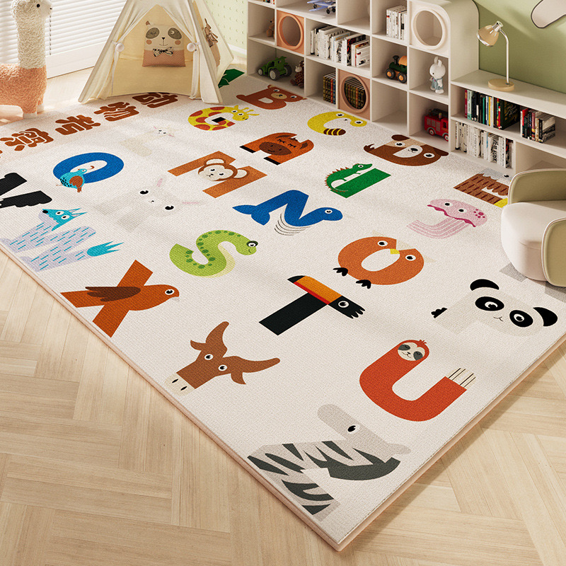 VIKAMA Cartoon Imitation Cashm - đánh giá và giá Baby Nursery Rug