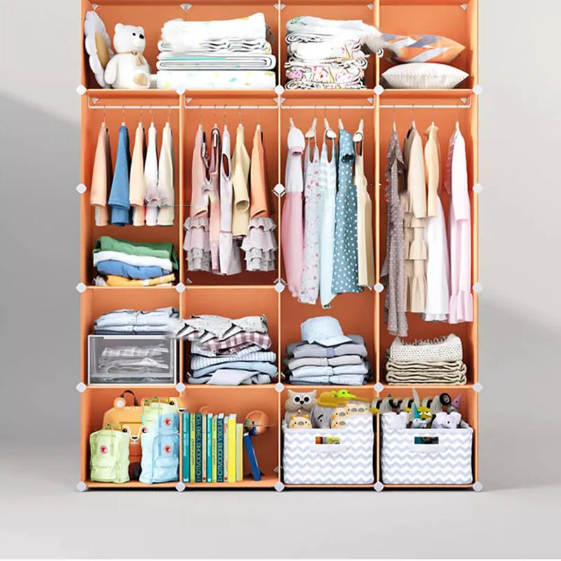 Simple Shelf Wardrobe Clothes  - đánh giá và giá Closet Organizer Baby