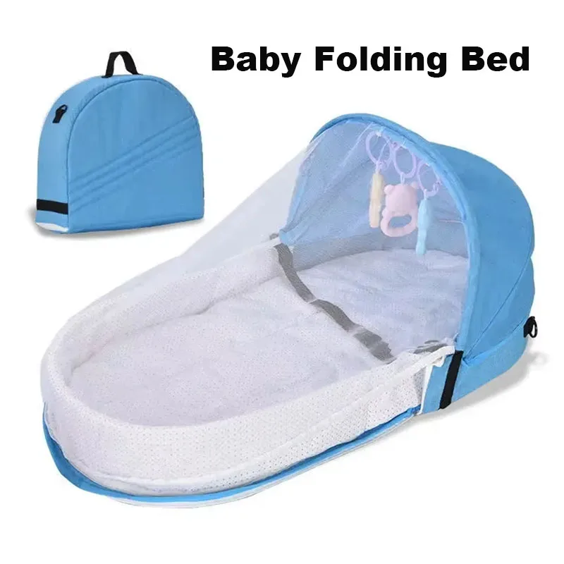 Baby Bed Convenient Folding An - đánh giá và giá Baby Nursery Items