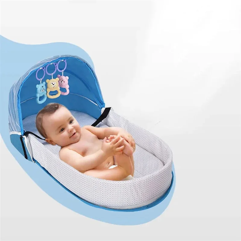 Baby Bed Convenient Folding An - đánh giá và giá Baby Nursery Items