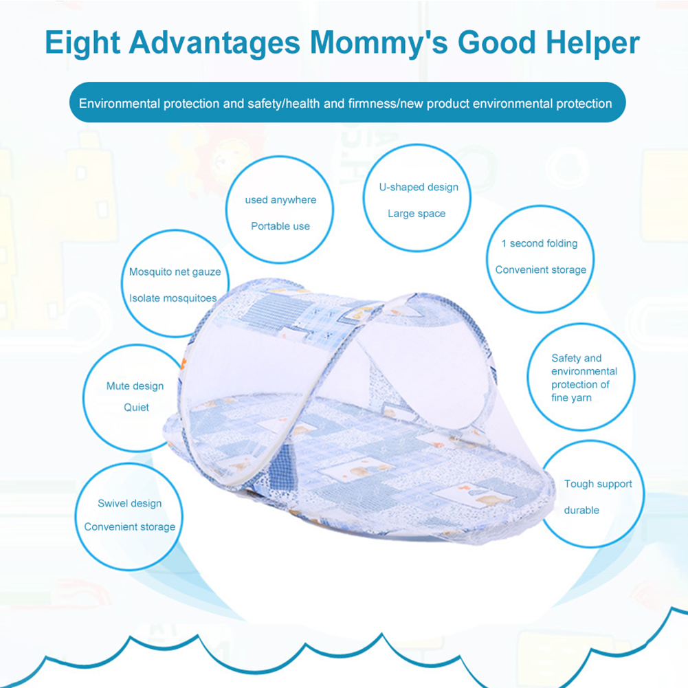 Portable Baby Crib Anti-Bug Ne - đánh giá và giá Baby Nursery Items