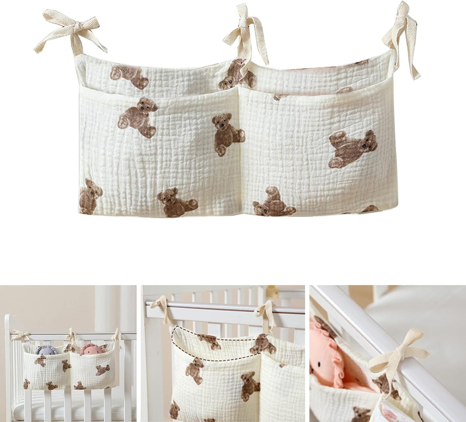 Baby Crib Organizer Cot Caddy  - đánh giá và giá Baby Nursery Furniture