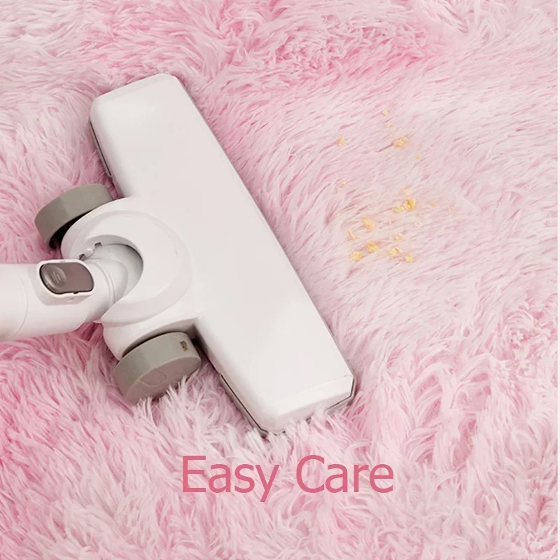 Pink Kids Carpet For Girls Bed - đánh giá và giá Baby Nursery Rug