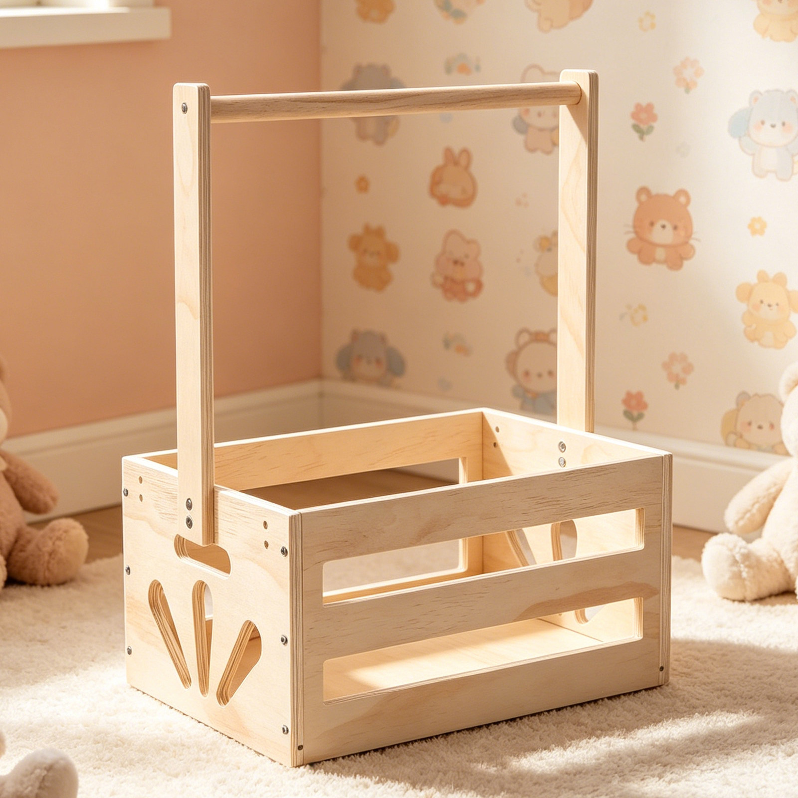 Baby Nursery Storage Crate Wit - đánh giá và giá Baby Nursery Handles