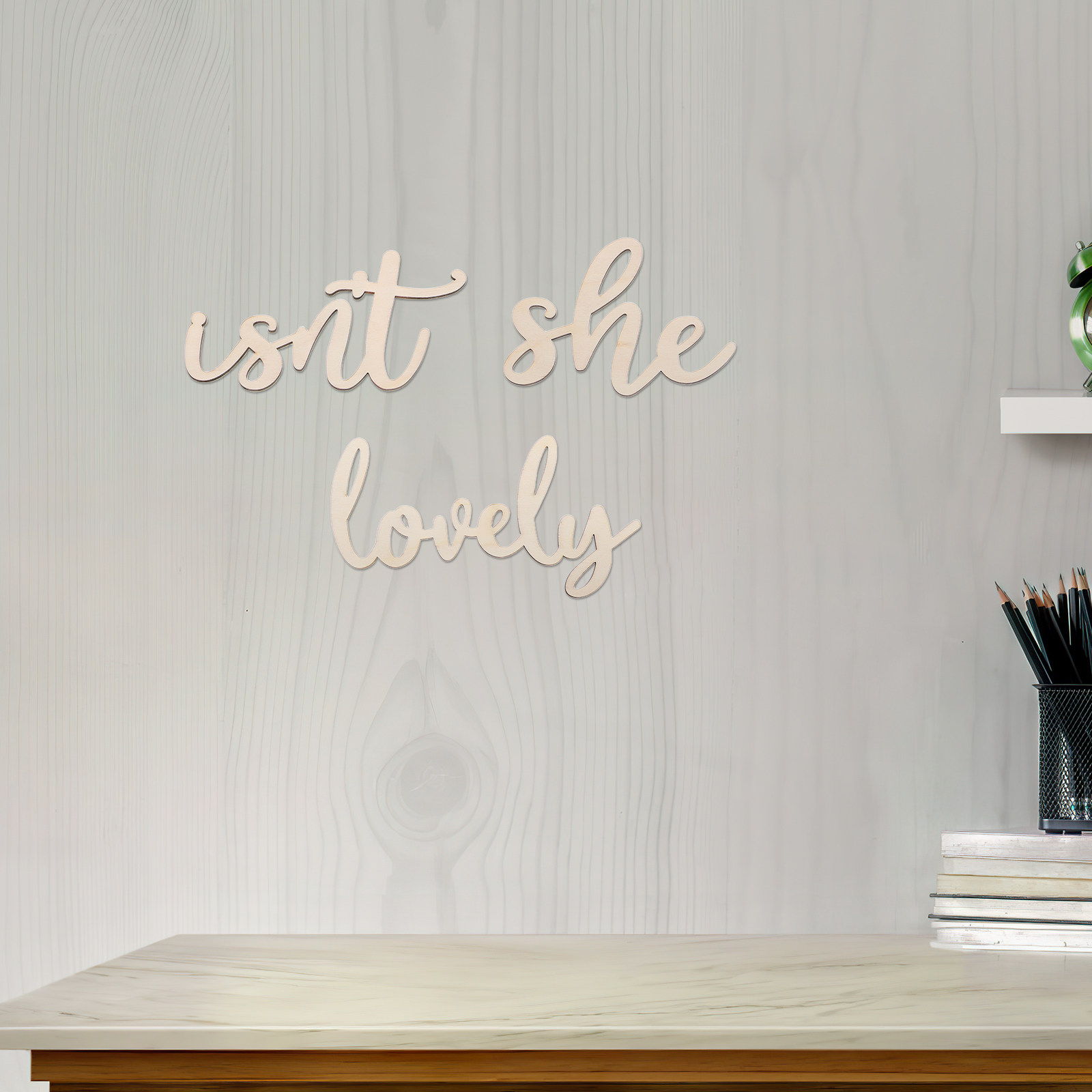 Wood Sign Wooden Wall Sticker  - đánh giá và giá Baby Nursery Room