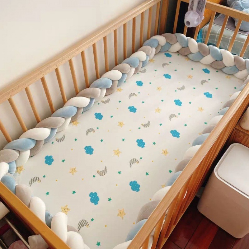 1.5M Baby Bumper Bed Braid Kno - đánh giá và giá Baby Nursery Rhymes