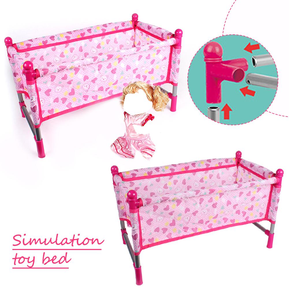 Toy Bed Simulation Baby Doll B - đánh giá và giá Baby Nursery Furniture