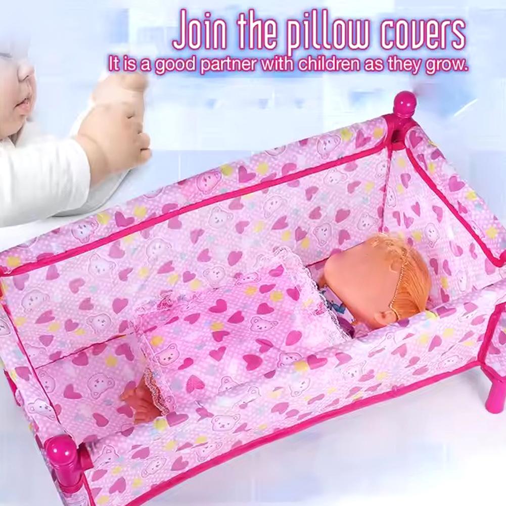 Toy Bed Simulation Baby Doll B - đánh giá và giá Baby Nursery Furniture