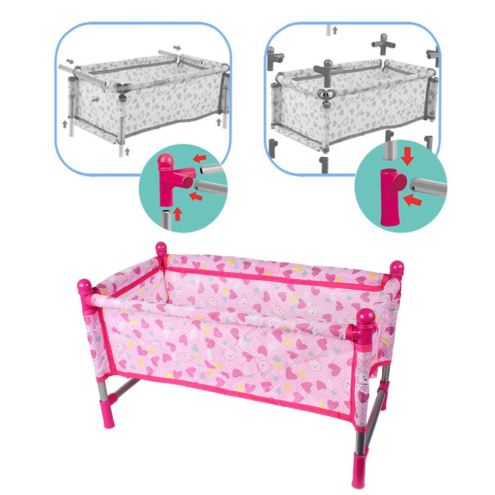 Toy Bed Simulation Baby Doll B - đánh giá và giá Baby Nursery Furniture