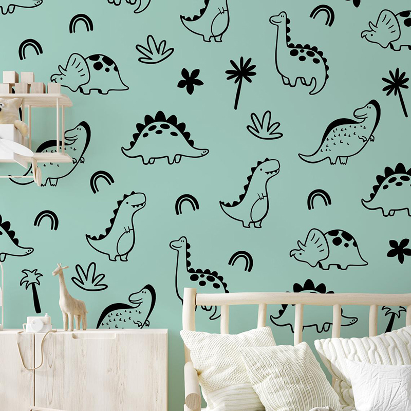 Hình Học Khủng Long Cây Cầu Vồ - đánh giá và giá Baby Nursery Jungle Animals