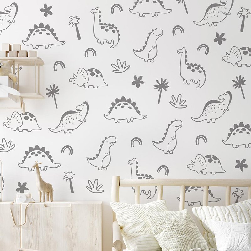 Hình Học Khủng Long Cây Cầu Vồ - đánh giá và giá Baby Nursery Jungle Animals